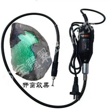 Honglong Jadeite Rough Stone Peeling and Window-Opening Tools, Electric Grinder for Drilling and Polishing Jade Raw Material, Electric Cutting and Window-Opening Machine