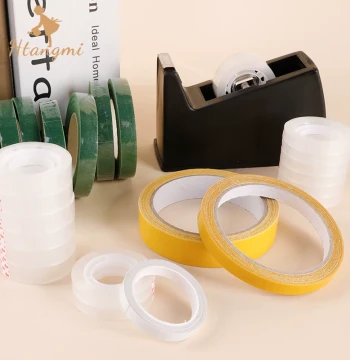 Floral Art Specialty Ultra-Sticky Small Tape Clear Tape Double-Sided Tape Green Tape DIY Craft Materials Florist Supplies Auxiliary Materials