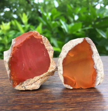 Xinjiang Golden Silk Jade Raw Seed Material, Natural Gobi Jade Agate Odd Stone, Red Protein Jade Ornament, Jade Ware