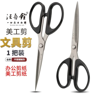 Small Pointed Tip Stainless Steel Scissors for Paper Cutting
