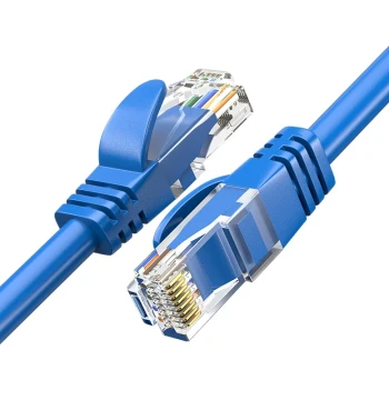 Finished Network Cable for Router, Cat6a Gigabit High-Speed Connection RJ45 Ethernet Cable
