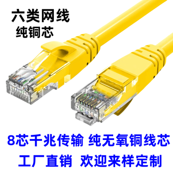 Gigabit Cat6 Ethernet Cable, 0.2/0.3/0.35mm, 1m to 5m Broadband Network Patch Cord with Oxygen-Free Copper Connectors