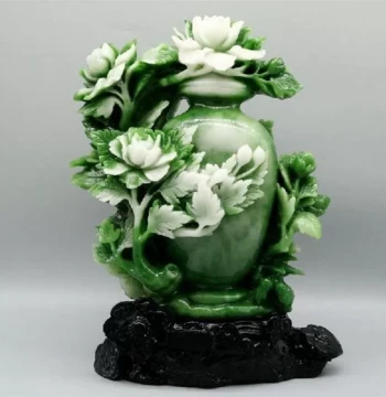 Rough Jade Stone Fujian Shoushan Stone Carving Imitation Dushan Jade Auspicious Ornament Home Decor Strange Stone Ornamental Stone Material