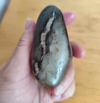 Hetian Jade Seed Material Raw Stone 183g - Xinjiang Natural Hetian Jade