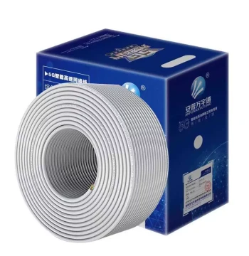 High-Speed CA Cat5e Network T5E Meter Cat5e Cable Oxygen-Free Copper Eight-Core Twisted Pair Network Cable 300 Industrial Engineering Home
