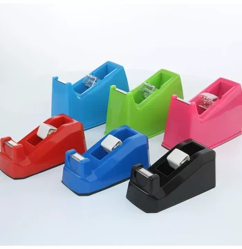 Transparent Small Tape Dispenser Tape Holder Tape Stand Cloth-Based Tape Double-Sided Tape Sealing Large Tape Roll Florist Materials