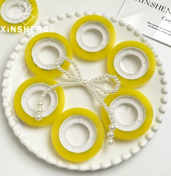 Xinsheng Transparent Floral Tape: High-Adhesion Tape Dedicated to Bouquet Wrapping, DIY Floral Materials for Daily Multi-Purpose Use
