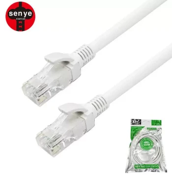 25M Cat6 High-Speed Network Patch Cable Full Length Gray Unshielded Category 6 Finished Network Cable with RJ45 Connectors