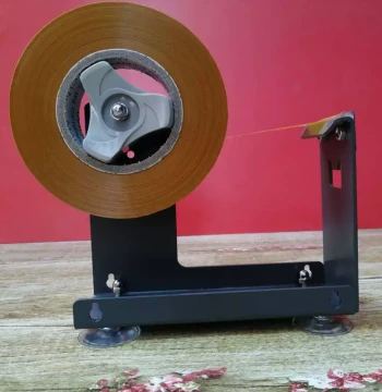 6cm Suction Cup Tape Dispenser for Stationery, Floral Tape, and Clear Adhesive Tape with Cutter Base