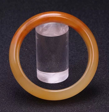 Yunnan Longling Yu Xian Huanglong Jade Bracelet Natural Jade Dulong Jade Bangle Grade A Wife-Fortune Women's Ice-Translucent Green