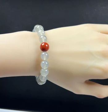 Natural Jade Premium Jewelry, Yunnan Yellow Dragon Jade Gold Sand Buddha Beads 10mm Bracelet, Fine Sparkle Women's Beaded Chain