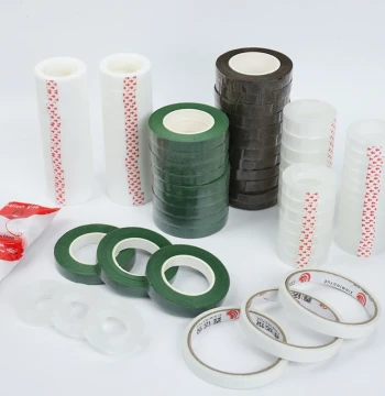 Floral Tape Series Handmade Cloth Tape Transparent Glue Dots Double-Sided Tape Green Cloth Tape Mesh Flower Wedding Car Flower Wrapping Materials