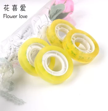Clear Tape for Floral Wrapping, Small Adhesive Tape for Fixing Bouquets, Florist Binding Tape