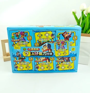 Strong Magnetic Building Blocks Model World MC Educational Assembly Toy for Boys