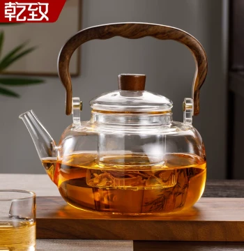 Glass Teapot 2026 New Model Home Thickened Heat-Resistant Stove-Top Tea Brewer Electric Ceramic Heater Boiling and Brewing Set