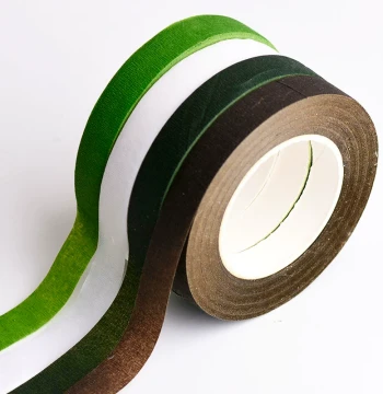 Floristry Tape DIY Craft Material, Paper Art Flower Wrapping for Branches and Stems, Edge Binding, Bouquet Tying, Rose Stem Cloth Tape