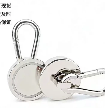Carabiner Pot Magnet, Strong Magnetic Hook, Magnetic Buckle, Neodymium Iron Boron Strong Magnet, Multi-Function Magnet for Tricycle Canopy