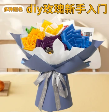 Single-Sided Strong Cloth-Based Handmade Flower Tape Red Green Black Silver Gray Brown Bouquet Floral Adhesive Tape for DIY Rose