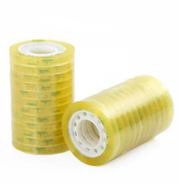 Transparent Small Tape for Florist Supplies, Packaging Materials, Floral Wrapping Supplies, 1.2cm, 1.5cm, 0.7cm Width Small Tape Rolls