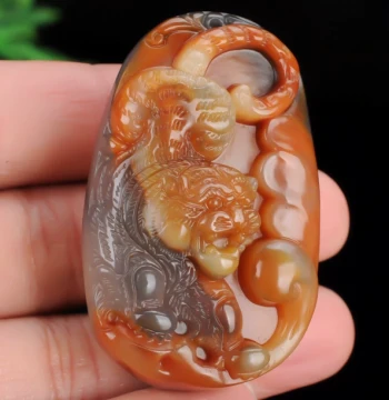 Natural Authentic Yellow Dragon Jade Belt Buckle Jade Tiger Waist Buckle Natural Jade Peace Belt Buckle Men Peace Plain Waist Plaque