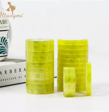 Extra-Sticky Transparent Tape, Floral Specialty White Small Tape for Sealing Boxes/Tape Dispensers/Sealing Glue, Florist Supplies