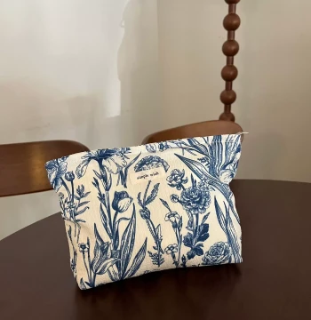 Makeup Bag Tie-Dye Style Large Capacity Portable