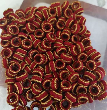 4mm Inner Diameter Spacer for Chow Sang Sang 3mm Steel Wire - Handwoven Coil Necklace DIY Pendant Decor