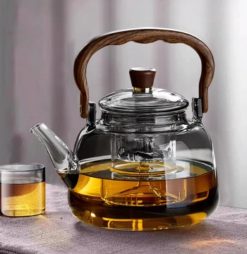 YIHUTEA Glass Teapot Thickened 2026 New Model Brewing Pot Household Electric Ceramic Stove Dedicated Kettle Tea Set