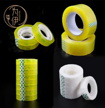 Transparent Small Tape Adhesive Cloth Adhesive Paper Floral Bouquet Tying Strap Packing Sealing Box Wide Tape Flower Shop Fresh Flower Packaging Materials