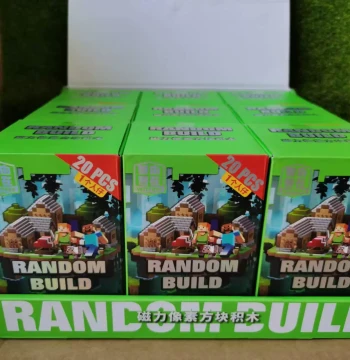 Cool You Magnetic Pixel Building Blocks, Magnetic Cube Bricks for Children's Educational Gifts and Versatile Model Assembly