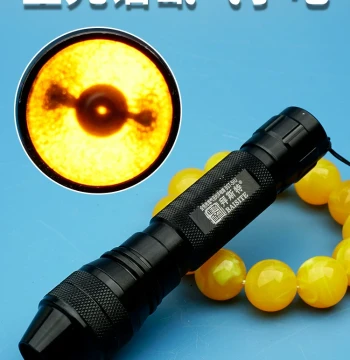 Jewelry Identification Tool 100x Magnifier with LED Light and Color Filter for Jadeite, Jade, Antiques, and Porcelain
