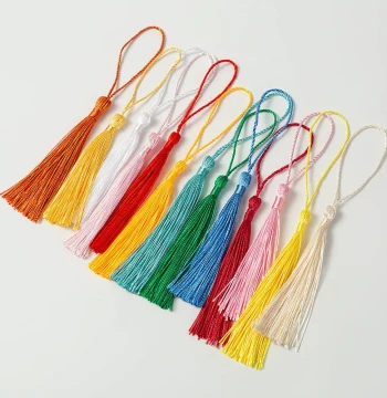 Bookmark Tassel Fringe Pendant, Ancient Style Fairy Vibe DIY Craft Materials & Accessories for USB Drive and Fan Decoration