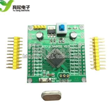 STC12LE5A60S2 Mini System 51 Microcontroller Core Board Microcontroller Development Board Smart Car