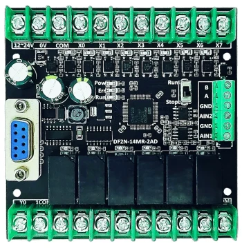Brand New Domestic Simple PLC Industrial Control Board Compatible with 10/14/20/24/30MT/MR Programmable Logic Controllers
