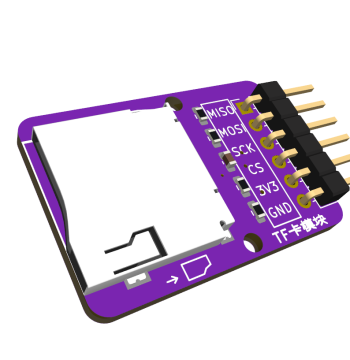 MonkeyPi micro SD TF Card Module with Pull-up Resistor for Arduino Microcontroller and ESP32 Development Board