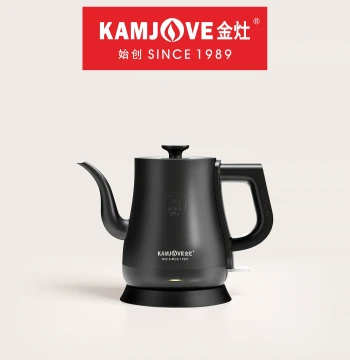 KAMJOVE T-93 Electric Kettle, Stainless Steel Home Tea Boiler with Auto Shut-Off, Dedicated Teapot for Brewing