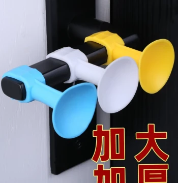 Large Size Silicone Door Stopper Door Handle Rear Door Thickened Silicone Magnetic Suction Cup Door Lock Anti-Collision No Drilling Door Opening Bumper