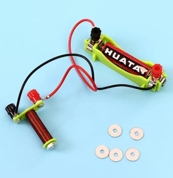 Electromagnet Experiment Elementary School Fun DIY Science Small Production Invention Handmade Assembly Model Kit R24