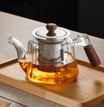 YIHUTEA Glass Teapot Set for Home Brewing, Heat-Resistant Tea Ware with Separation Function, 2026 New Premium Model
