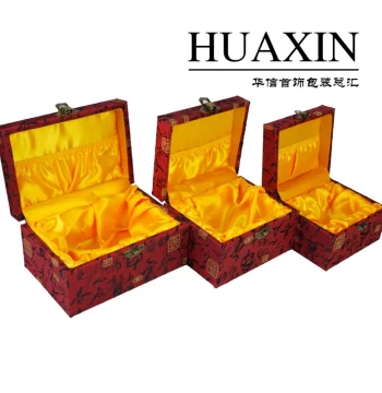 Wooden Brocade Box Porcelain Antique Collection Box Playful Ornament Packaging Box Jade Crystal Gift Box Jewelry Case