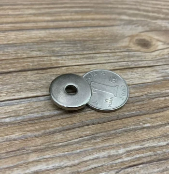 Ring Strong Magnets: Magnetic Steel and Stones, Neodymium Iron Boron 20*3mm Countersunk Hole Strong Magnetic Ring with Drilled Holes