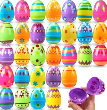 Easter Egg DIY Wood Slice Egg Painting Handmade DIY Egg Coloring Dyeing Egg Charm Decoration Easter