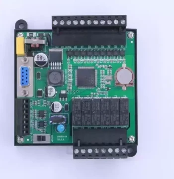 Domestic Mitsubishi Lingkong PLC Industrial Control Board, Dual 485 Simple Controller GM3U 8 Inputs 6 Outputs