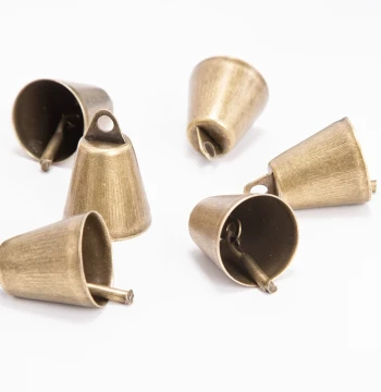 Creative Metal Small Bell Pendant - DIY Wind Chime Material Accessories, Mini Pet/Cattle/Sheep Bell Decoration for Cars