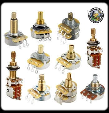 PRS/Fender/DiMarzio/CTS/Ibanez/250/500K/Potentiometer/Push-Pull/Coil Split