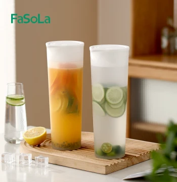 FaSoLa Water Pitcher Refrigerator Cold Water Bottle Summer Ice Water Pitcher Home Large Capacity Cold Brew Teapot High-Temperature Resistant Cool Water Pitcher