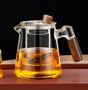 Glass Side-Handle Teapot High-Temperature Boiling Pot Home Tea-Water Separation Brewing Pot 2026 New Tea Set