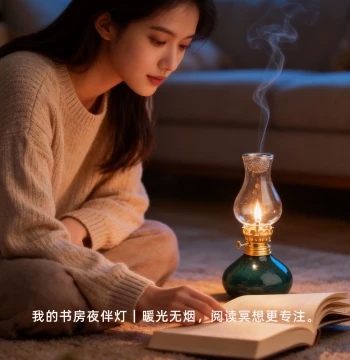 Ghee Incense Lamp Camping Eternal Light Ceramic Home Kerosene Lamp Ambient Night Light Ghee Incense Burner Aromatherapy Lamp