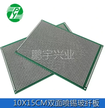 10*15CM Double-Sided Tin-Sprayed 1.6mm Thick 2.54mm Pitch Soldering Practice Board Circuit PCB Prototype Board