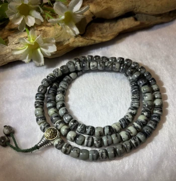 Hetian Jade 108-Bead Prayer Beads Bracelet Necklace Pendant Handle Piece Bangle Raw Stone Display Ximu River Polished Jade